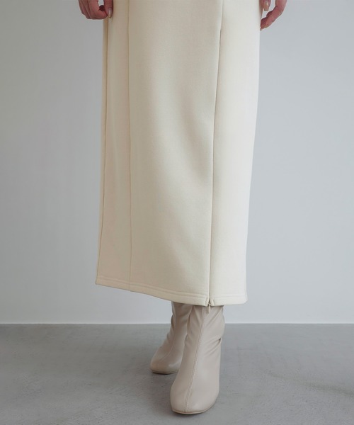 「CENEA」 長袖ワンピース MEDIUM チャコール レディース_画像5