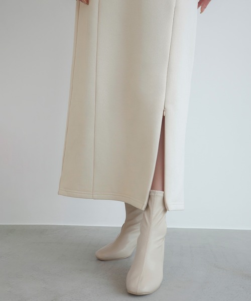 「CENEA」 長袖ワンピース MEDIUM チャコール レディース_画像6