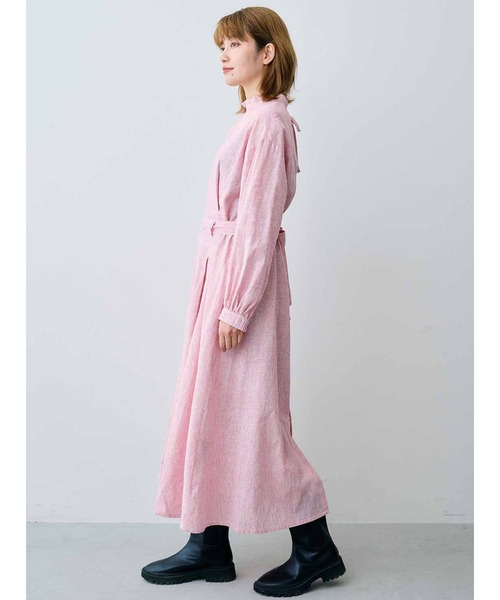 「MEDE19F」 長袖ワンピース MEDIUM グリーン レディース_画像8