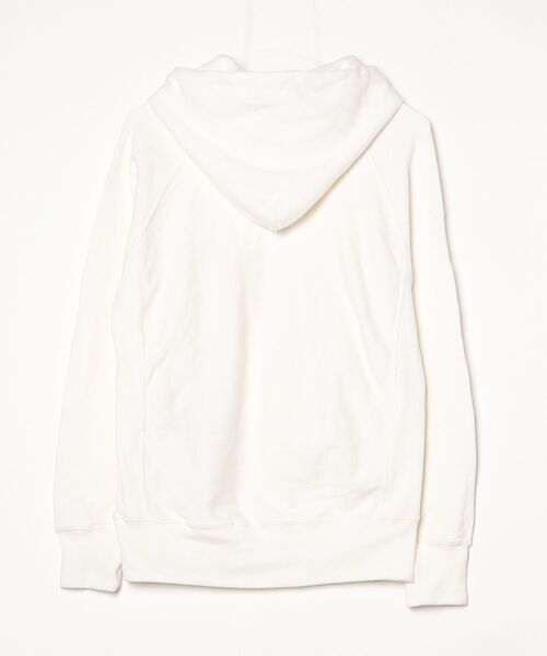 「Champion」 プルオーバーパーカー L ホワイト レディース_画像2