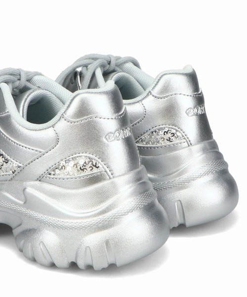 「ORiental TRaffic」 ローカットスニーカー 41 ブラック レディース_画像5