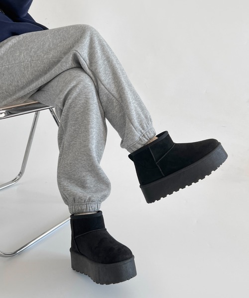 「Shoes in Closet」 ショートブーツ M ブラック レディース_画像7