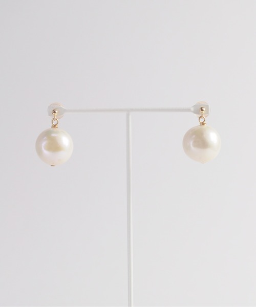 「anq.」 ピアス（両耳用） ONE SIZE ホワイト レディース_画像4