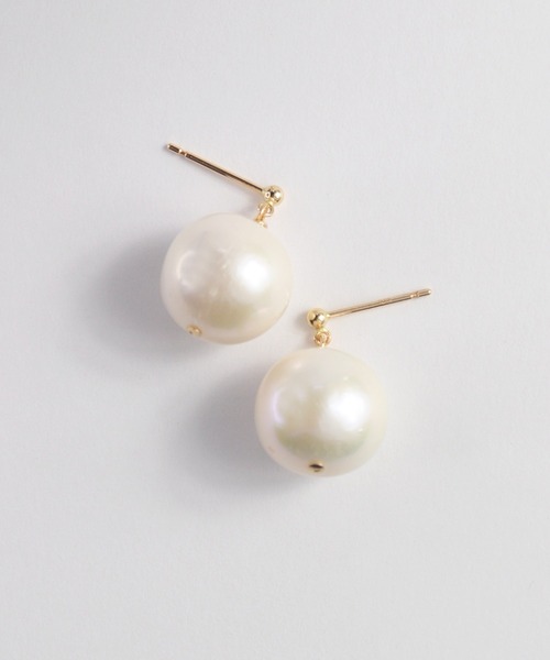 「anq.」 ピアス（両耳用） ONE SIZE ホワイト レディース_画像7