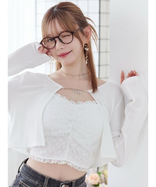 EATME（イートミー） tシャツ レースキャミアンサンブル レディース