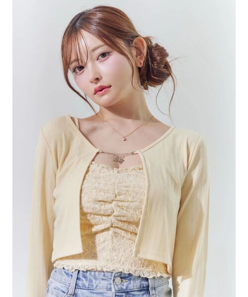 EATME＊レーストップス EATME（イートミー） tシャツ レースキャミアンサンブル レディース