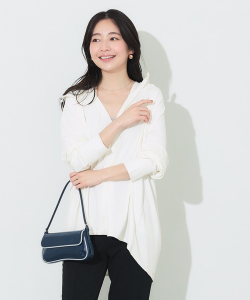 coca（コカ） パーカー 「田中里奈様着用」UVカットバッグギャザー