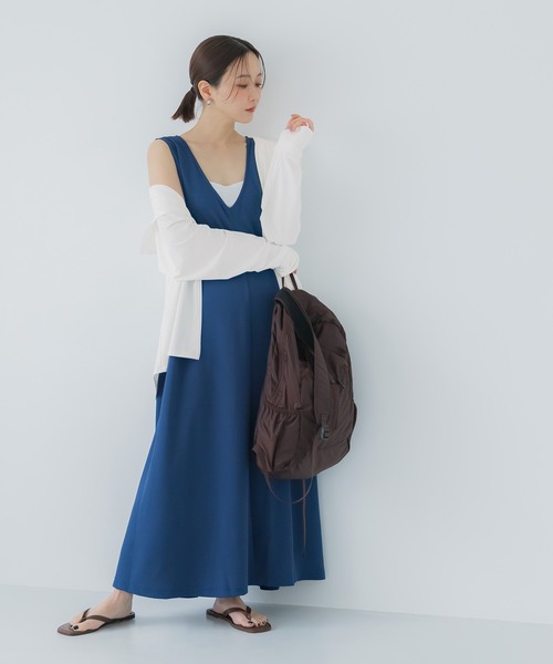 coca（コカ） パーカー 「田中里奈様着用」UVカットバッグギャザー