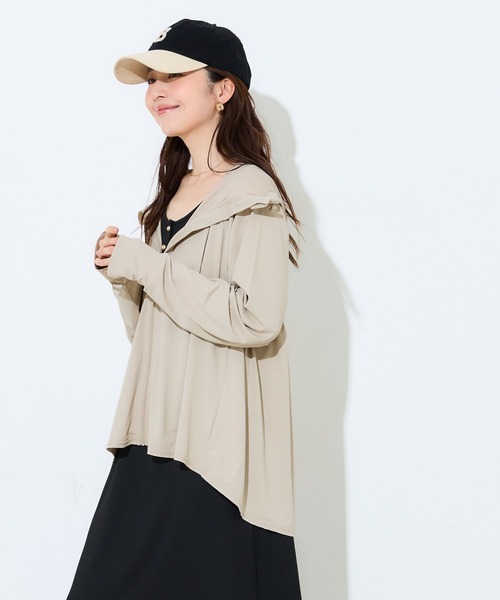 coca（コカ） パーカー 「田中里奈様着用」＼再入荷／UVカットバッグ