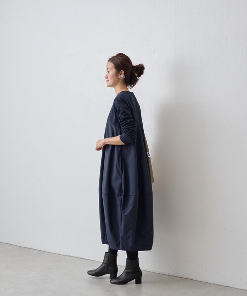「BEARDSLEY」 ドッキングワンピース 1 ブルー レディースの画像