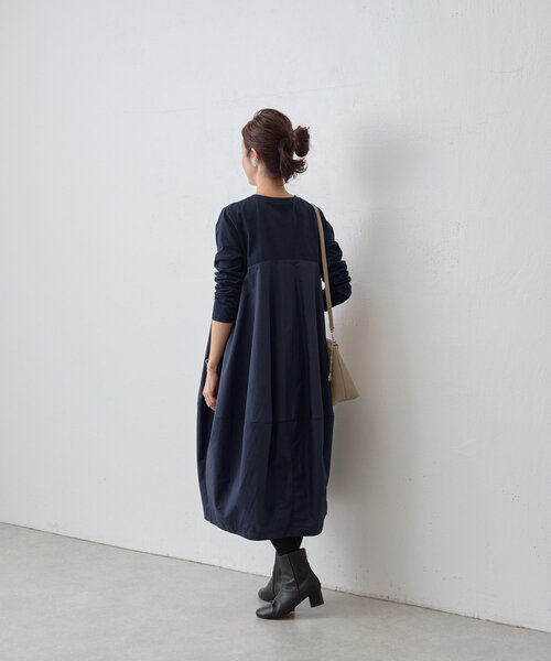 「BEARDSLEY」 ドッキングワンピース 1 ブルー レディースの画像