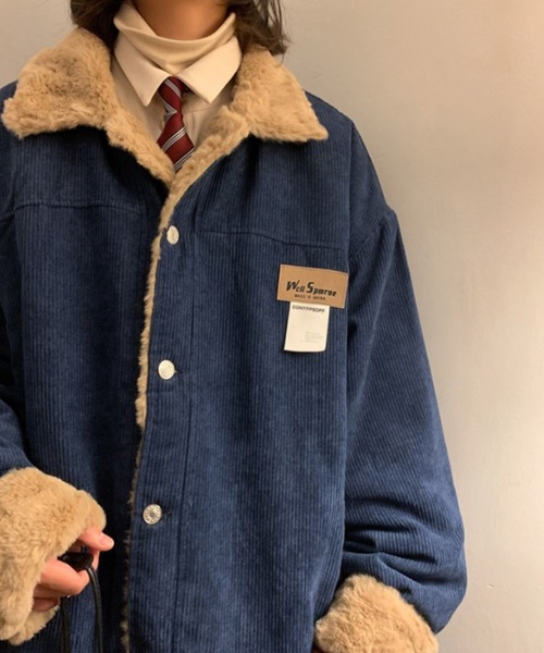 「MGV」 コーデュロイジャケット MEDIUM ブルー メンズ_画像2