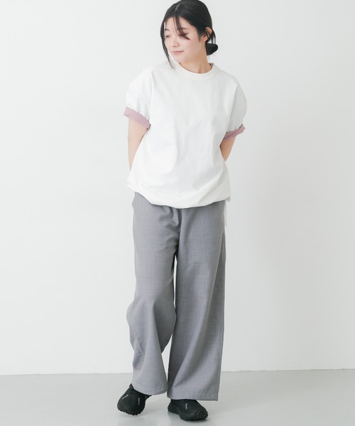 パンツ 「UR TECH DRYLUXE」ハイツイストイージートラウザー レディース_9