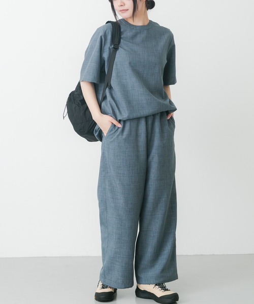 パンツ 「UR TECH DRYLUXE」ハイツイストイージートラウザー レディース_17
