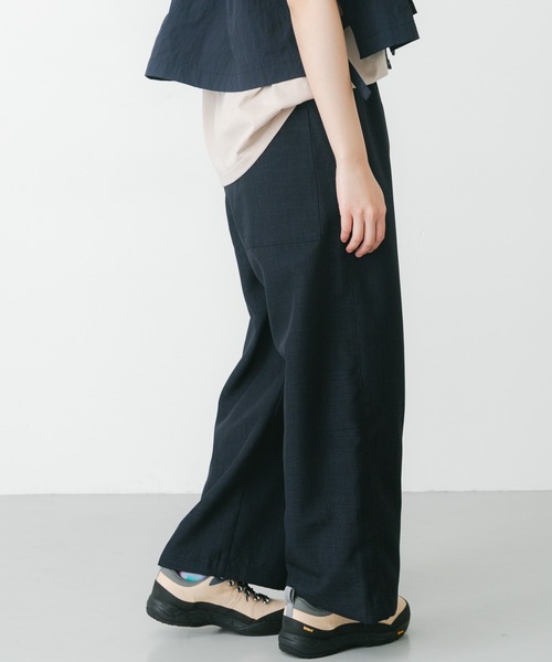 パンツ 「UR TECH DRYLUXE」ハイツイストイージートラウザー レディース_23