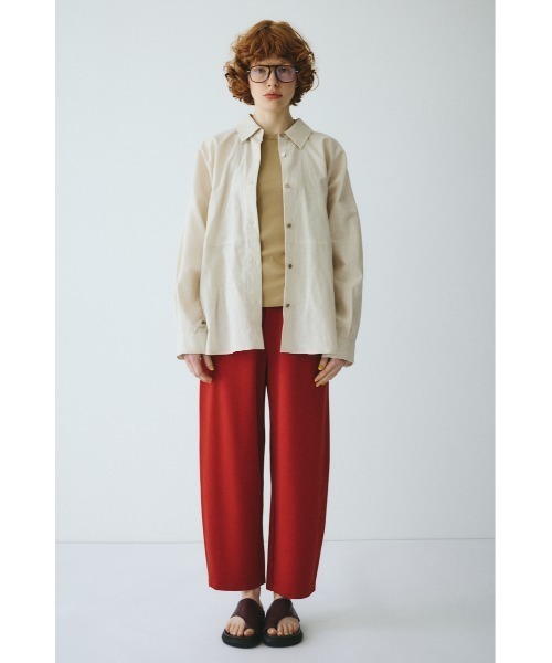 ブラウス シャツ Back shirring shirt　　バックシャーリングシャツ レディースの画像