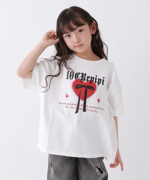 repipi armario（レピピアルマリオ） tシャツ 「10C REPIPI」「半袖