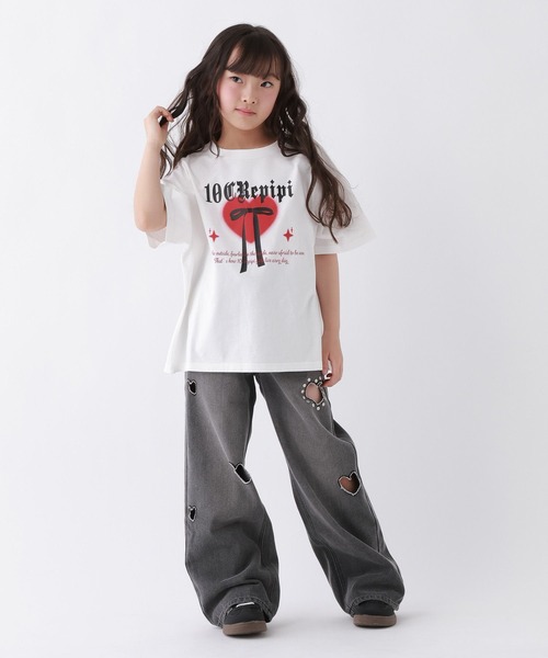 repipi armario（レピピアルマリオ） tシャツ 「10C REPIPI」「半袖