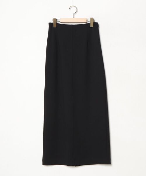 PLST ロングタイトスカート ブラック PLST（プラステ） ロングスカート M ブラック レディース : ZOZOTOWN