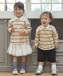 ベビー服 ロンパース 「リンク」ボーダーラガー...の詳細画像3