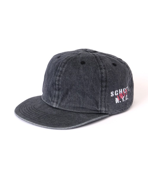 Schott N.Y.C（ショット） キャップ 帽子 Schott/ショット/DENIM 6P 