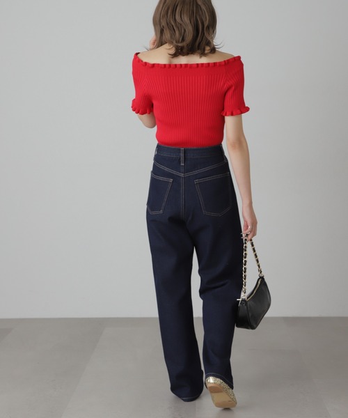 「FREE'S MART」 デニムパンツ X-SMALL ブラック系その他 レディース_画像2