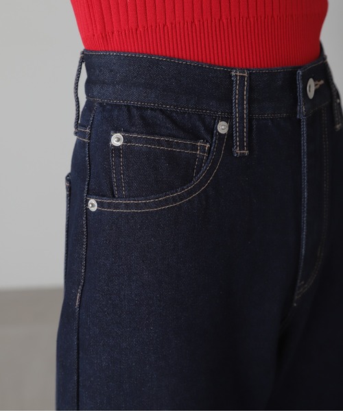 「FREE'S MART」 デニムパンツ X-SMALL ブラック系その他 レディース_画像9