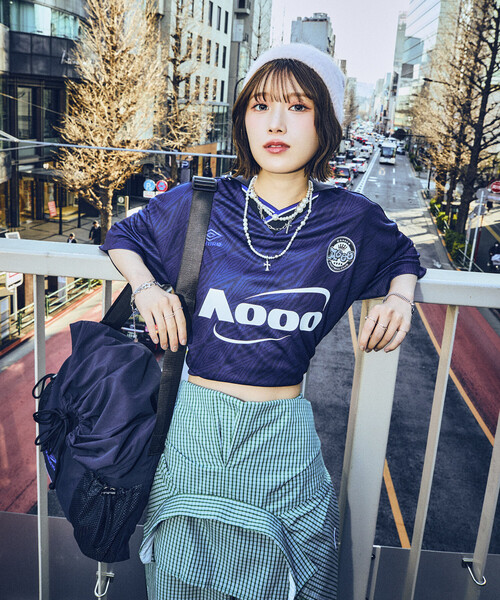 umbro（アンブロ） tシャツ × Aooo サッカーシャツ メンズ レディース