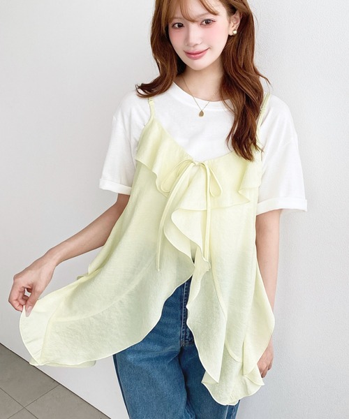 BEAUTY＆YOUTH UNITED ARROWS ノースリーブチュニック FREE ホワイト