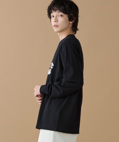 「LACOSTE」 長袖Tシャツ 5 ブラック メンズ_画像3