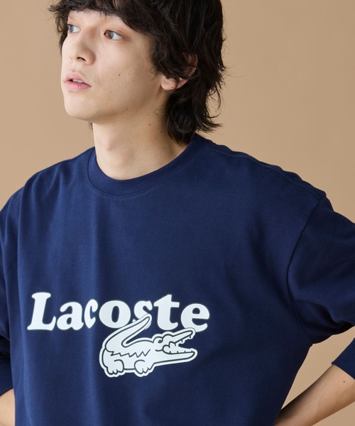 「LACOSTE」 長袖Tシャツ 5 ブラック メンズ_画像8