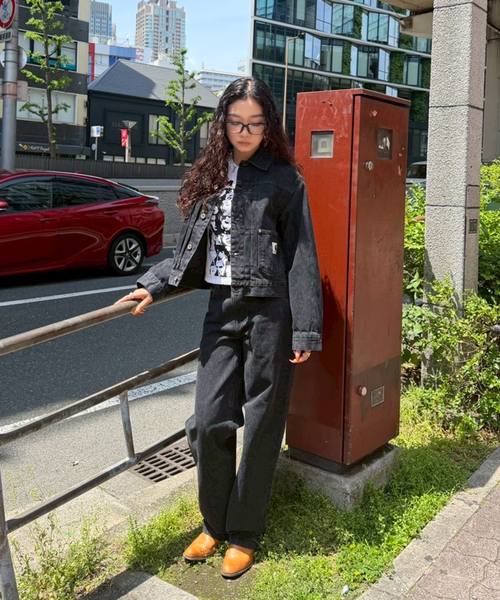 デニムジャケット gジャン 「CARHARTT WIP 」 W' BELMAR JACKET レディース メンズの画像