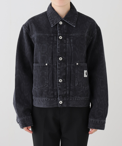 デニムジャケット gジャン 「CARHARTT WIP 」 W' BELMAR JACKET レディース メンズの画像