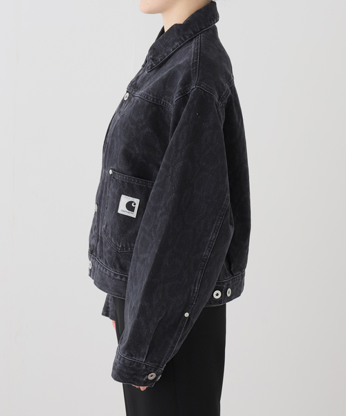 デニムジャケット gジャン 「CARHARTT WIP 」 W' BELMAR JACKET レディース メンズの画像