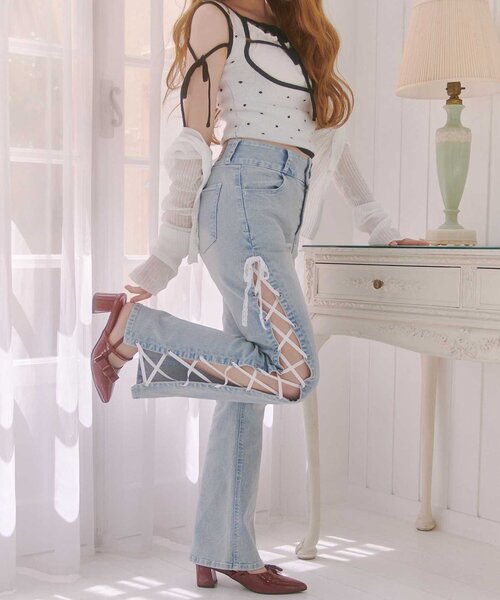 Belle Charme ジーンズ デニム デニムパンツ 「Belle Charme」Side