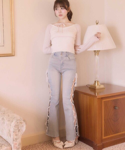 Belle Charme ジーンズ デニム デニムパンツ 「Belle Charme」Side