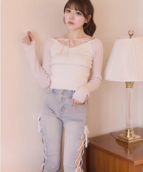 Belle Charme ジーンズ デニム デニムパンツ 「Belle Charme」Side
