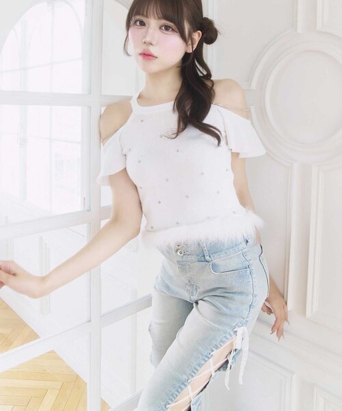 Belle Charme ジーンズ デニム デニムパンツ 「Belle Charme」Side