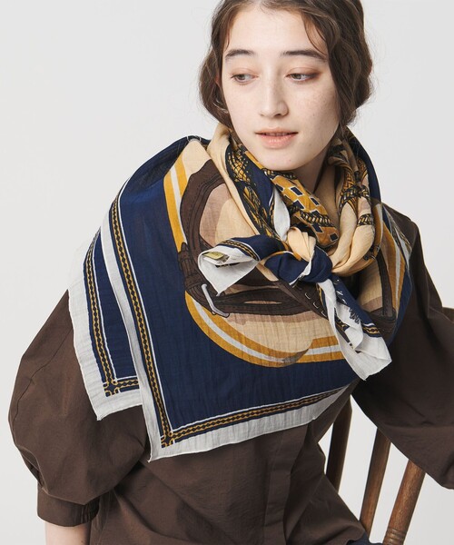 manipuri（マニプリ） ストール マフラー 「manipuri」C/SI ストール 2