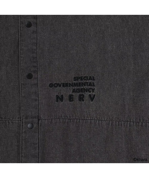 シャツ RADIO EVA A332 NERV SUMMER DENIM SUIT メンズ レディースの画像