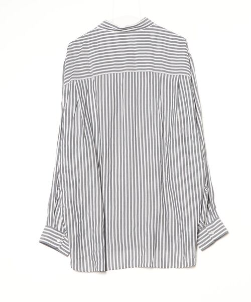 「Steven Alan」 長袖シャツ X-LARGE グレー メンズ_画像2
