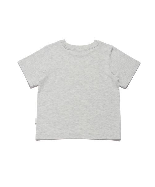 パジャマ 「JUNIOR」「接触冷感」スリーピングダイナソーTシャツ＆柄ショートパンツセット キッズ 子供の画像