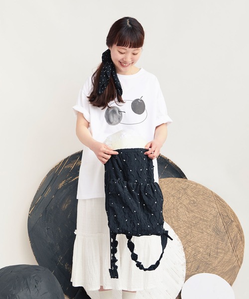 bulle de savon（ビュルデサボン） デイバック リュック くしゅくしゅ