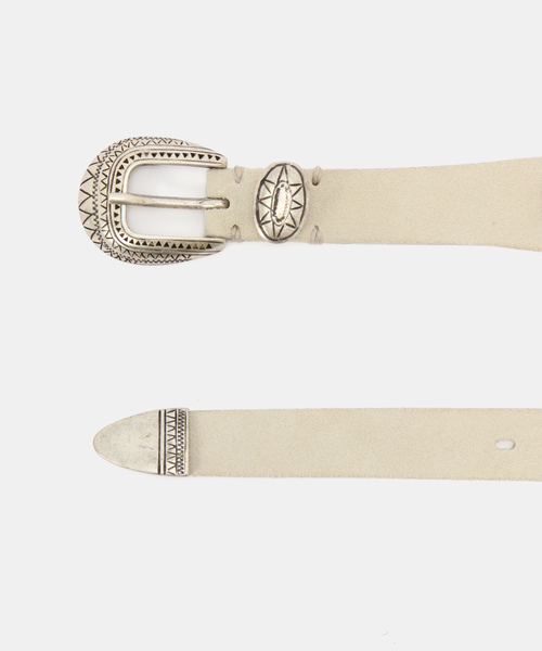 Puntovita（プントヴィータ） ベルト CONCHO BELT(ナチュラル