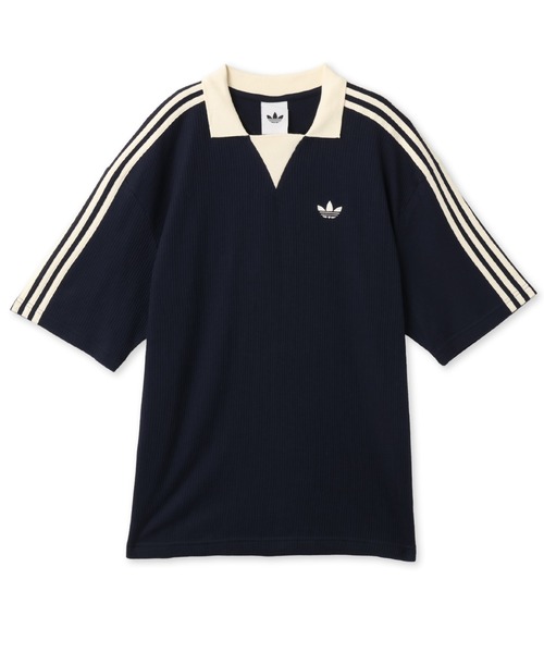 adidas（アディダス） ポロシャツ 半袖 adidas WAFFLE JERSEY