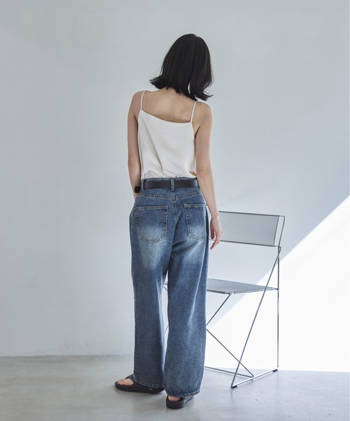 「feepur」 キャミソールブラウス MEDIUM アイボリー レディース_画像5
