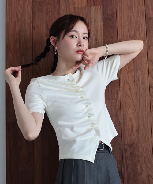 J by blue（ジェイバイブルー） tシャツ 半袖 「新色追加」フロント