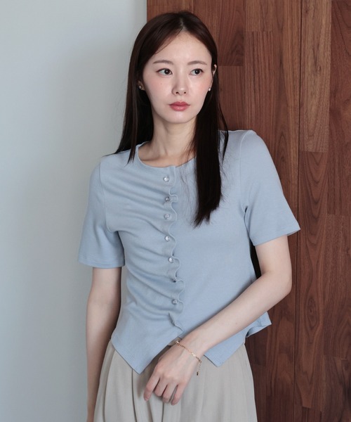 J by blue（ジェイバイブルー） tシャツ 半袖 「新色追加」フロント