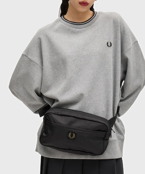 FRED PERRY（フレッドペリー） ウエストポーチ Crinkle Nylon
