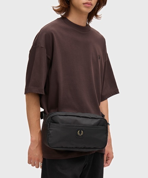 FRED PERRY（フレッドペリー） ウエストポーチ Crinkle Nylon